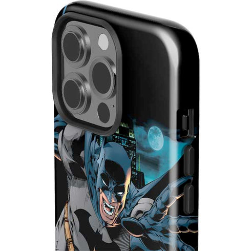 DC Comics Batman All Star Batman & Robin, The Boy Wonder Action Pose Art BY Jim Lee iPhone 15 Pro Impact Case